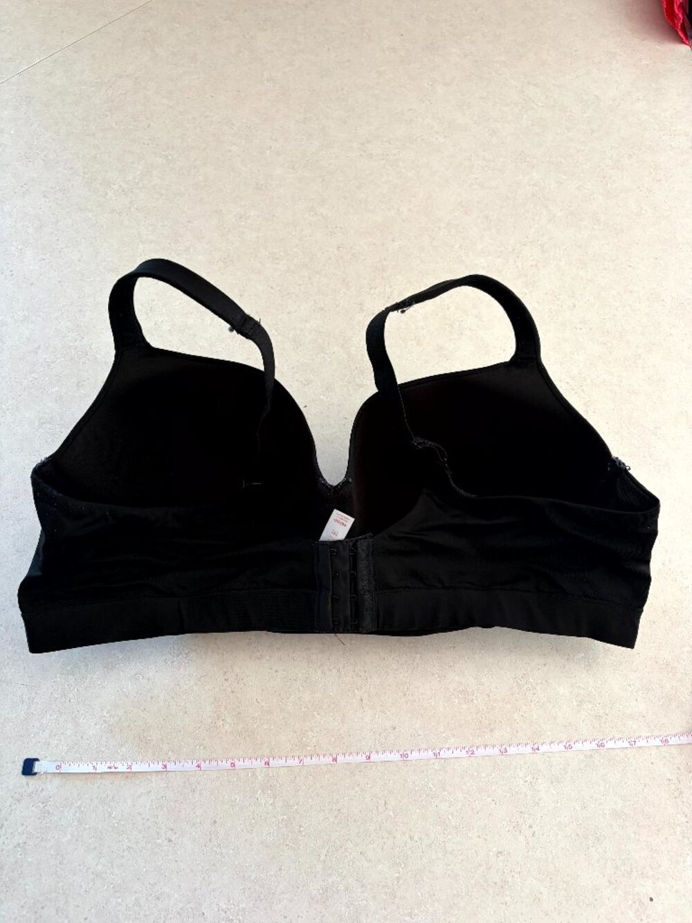 Lane Bryant Cacique Women's Black Bra 46DDD Lightly Lined Balconette Underwire